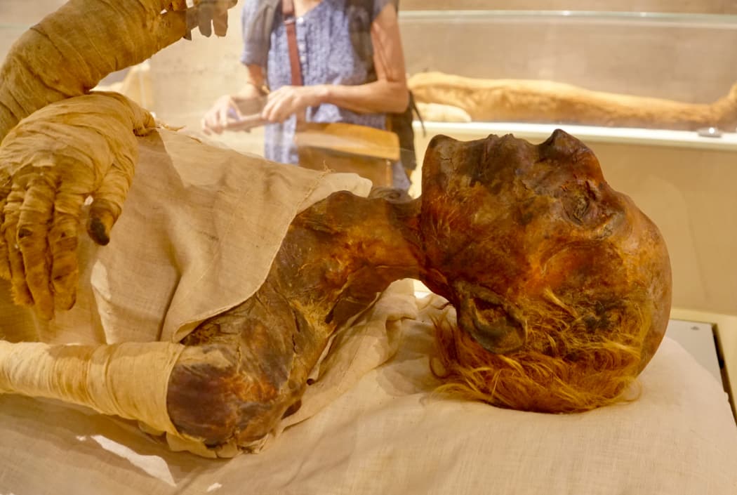 Mummified corpse museum