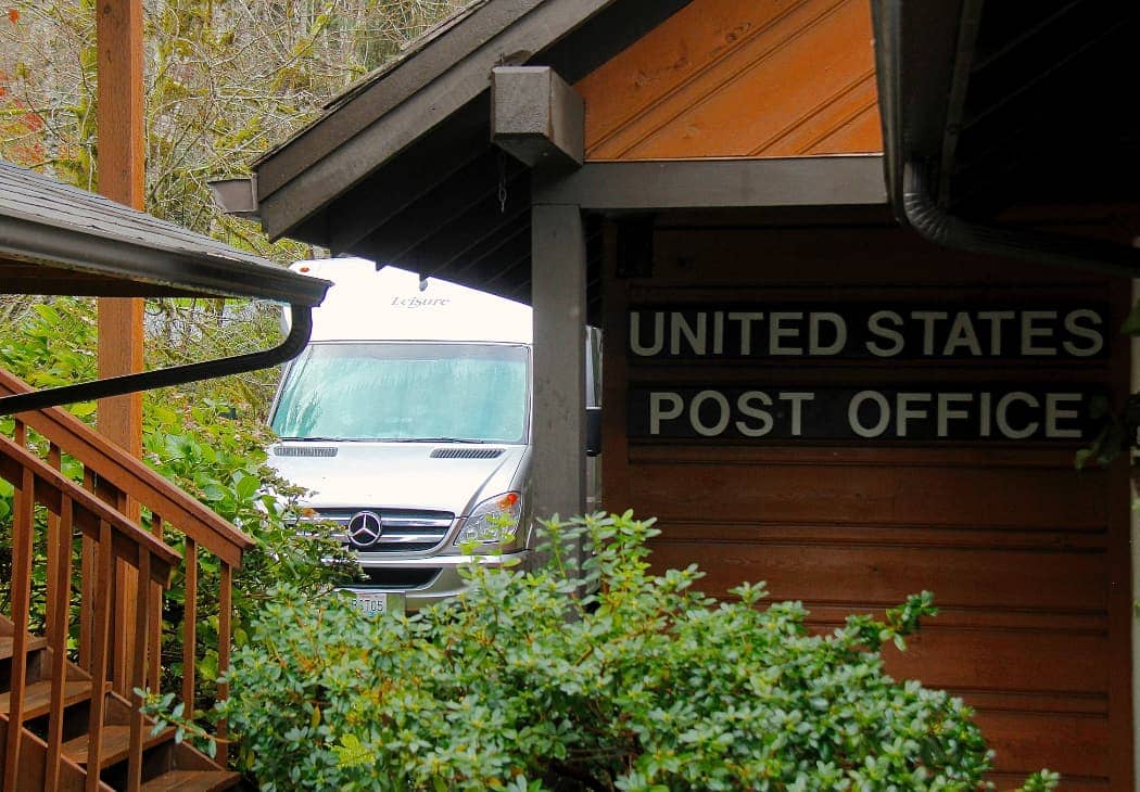 RV and USA post office
