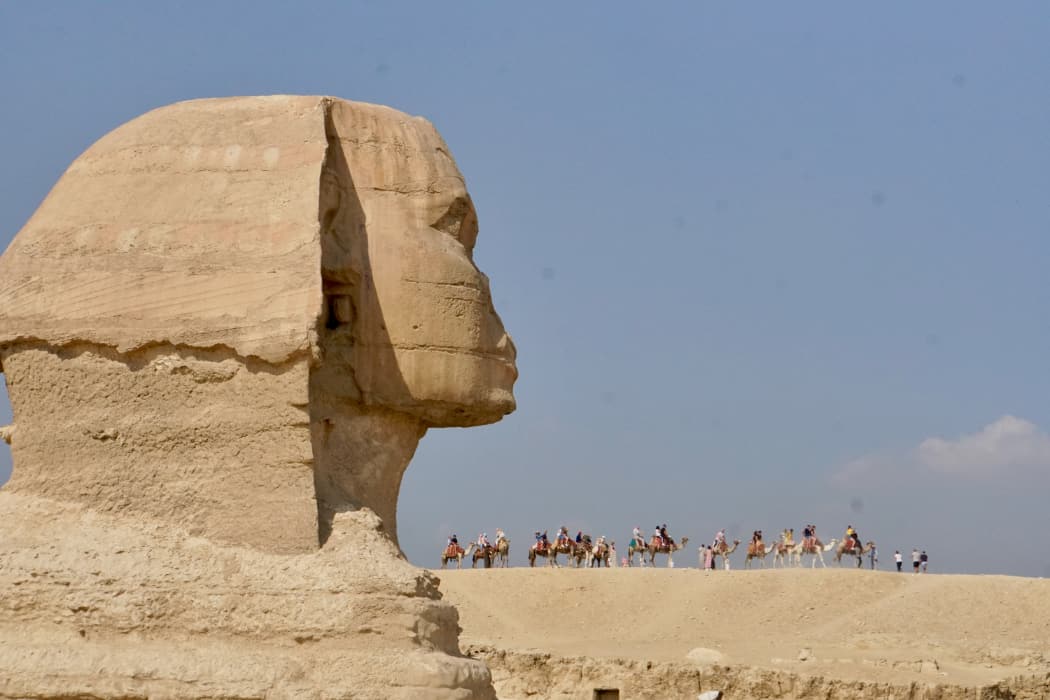 Sphinx and camels