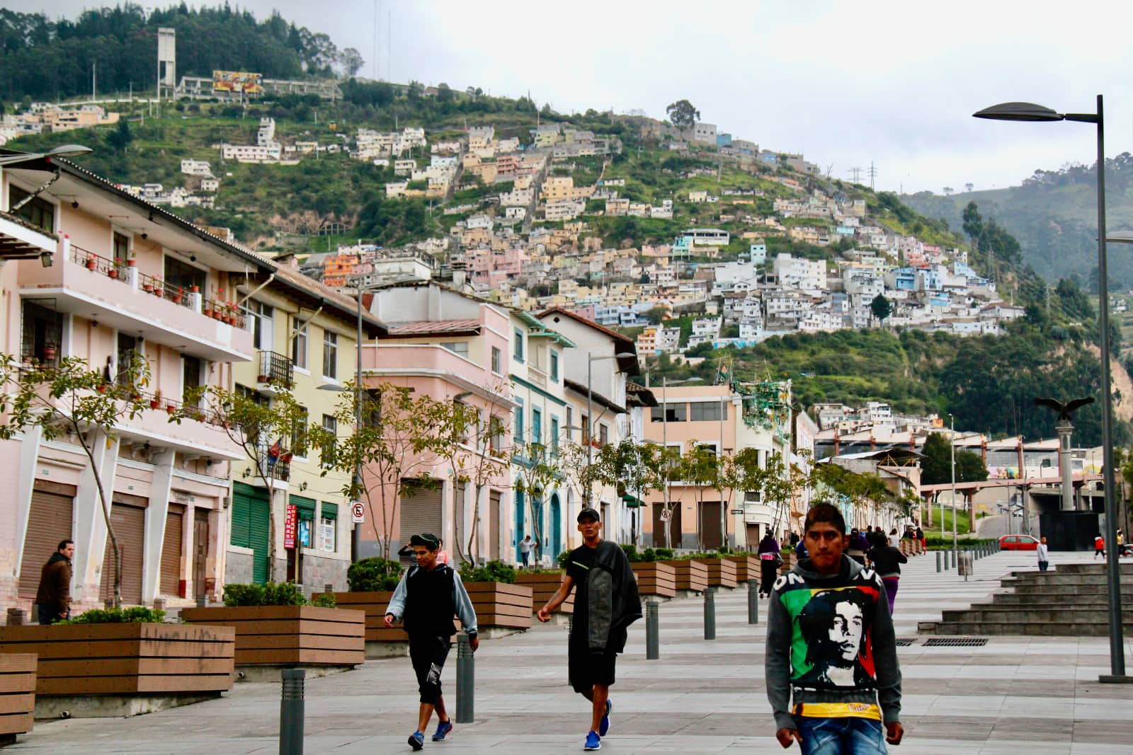 Wandering the streets of Quito