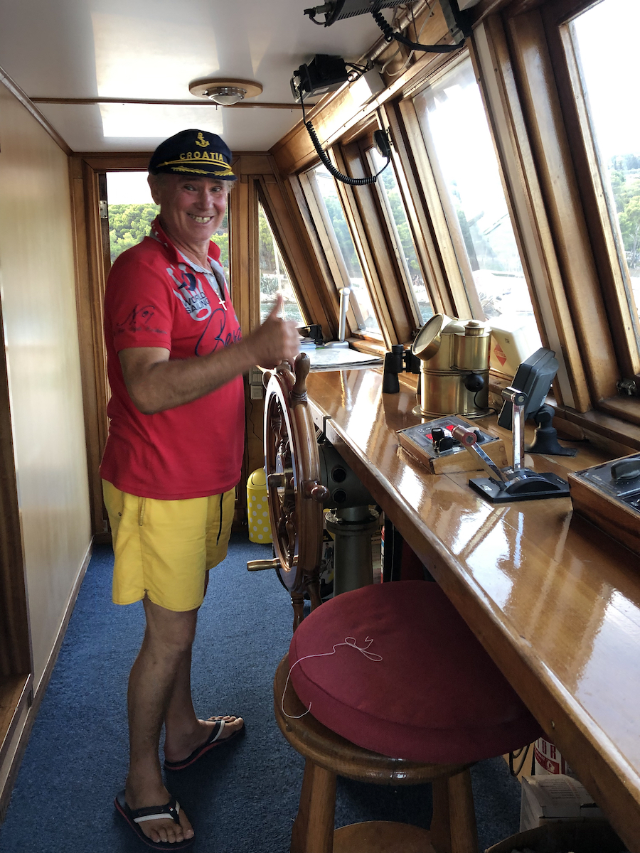 Croatia ship captain